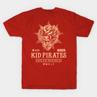 Captain Kid - Front & Back T-Shirt